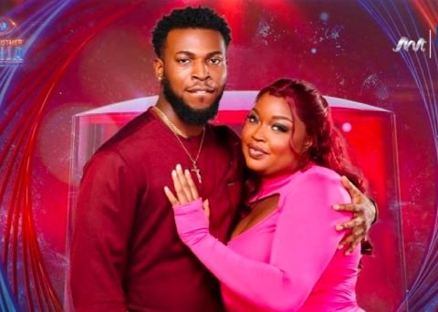 BBNaija stars Zion and Chinwe during their time together before breakup feud