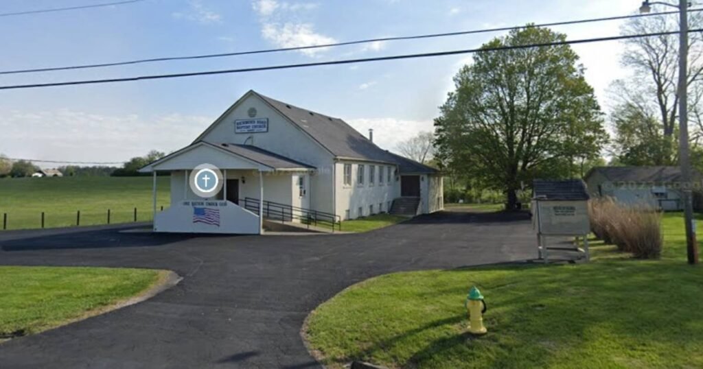 Kentucky Church Shooting: Front view of Richmond Road Baptist Church in Lexington, Kentucky, where the tragic Kentucky Church Shooting occurred, leaving three dead.