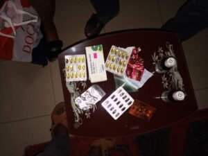 The drugs found