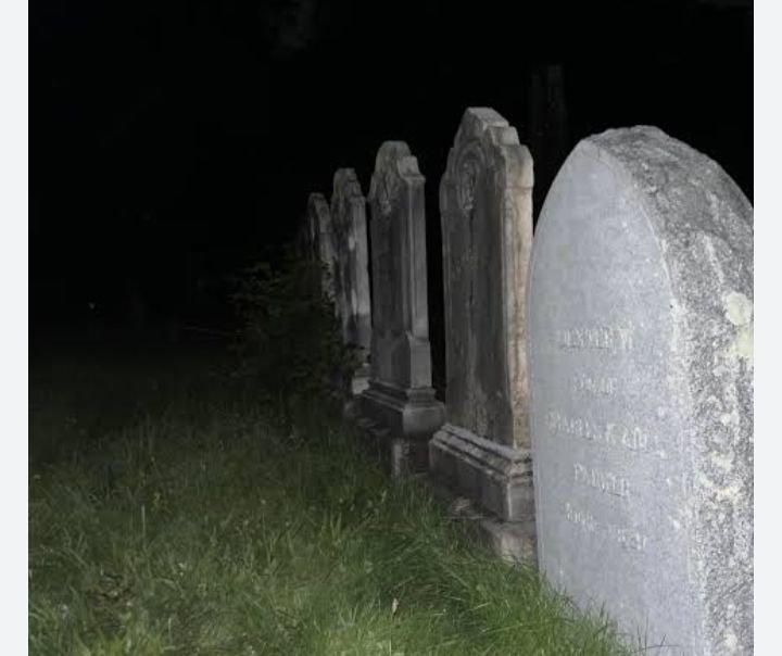 Woman Caught at cemetery