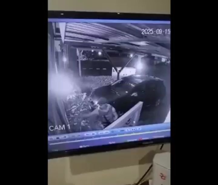 CCTV Captures Alleged EFCC Night Raid at Abuja Estate, Cameras Destroyed"