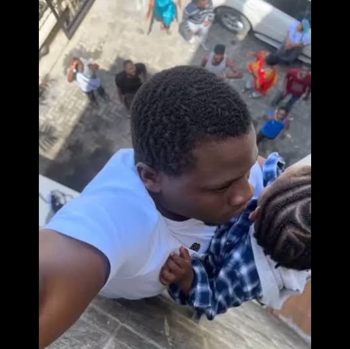 Heroic Moment: Lagos Man Saves Baby from Burning Building”